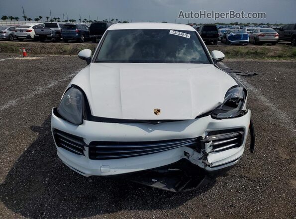 WP1AE2AY0KDA51448 2019 PORSCHE CAYENNE White წინა ხედი
