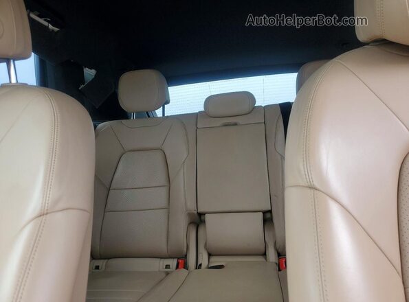 WP1AE2AY0KDA51448 2019 PORSCHE CAYENNE White უკანა სავარძლების ხედი