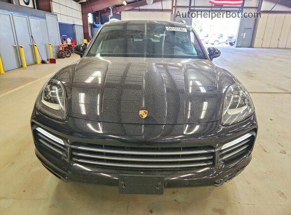 WP1AE2AY4KDA50934 2019 PORSCHE CAYENNE Black Widok z przodu