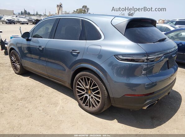 WP1AE2AYXKDA50579 2019 PORSCHE CAYENNE Light Blue Rear left