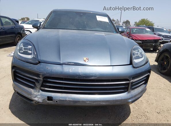 WP1AE2AYXKDA50579 2019 PORSCHE CAYENNE Light Blue Front view