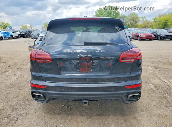 WP1AF2A26GLA40525 2016 PORSCHE CAYENNE Black Vista trasera