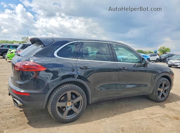 WP1AF2A26GLA40525 2016 PORSCHE CAYENNE Black Trasero derecho