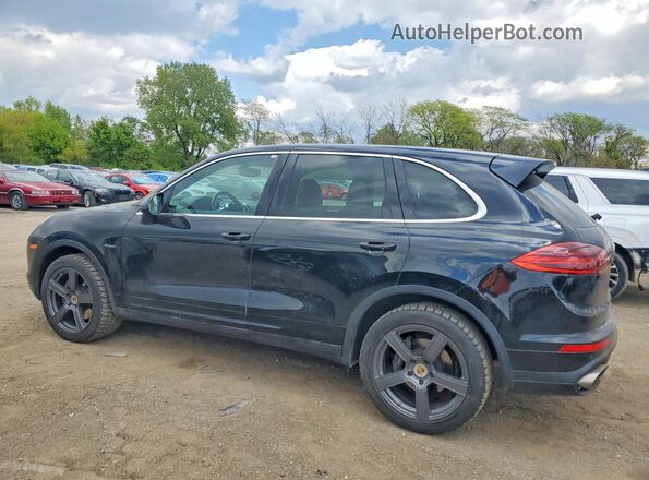 WP1AF2A26GLA40525 2016 PORSCHE CAYENNE Black Trasero izquierdo