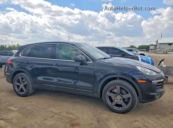 WP1AF2A26GLA40525 2016 PORSCHE CAYENNE Black Delantero derecho