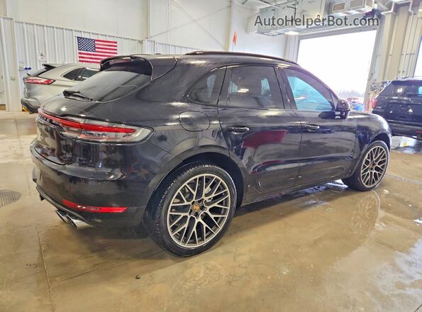 WP1AF2A57LLB60452 2020 PORSCHE MACAN Black Tył prawy