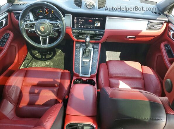 WP1AF2A57LLB60452 2020 PORSCHE MACAN Black Widok deski rozdzielczej