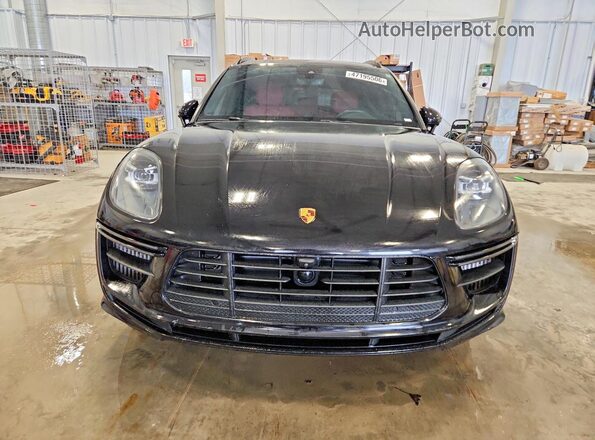 WP1AF2A57LLB60452 2020 PORSCHE MACAN Black Widok z przodu