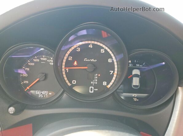 WP1AF2A57LLB60452 2020 PORSCHE MACAN Black Widok zestawu wskaźników