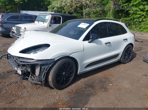 WP1AF2A58HLB61407 2017 PORSCHE MACAN White Առջևի ձախ երեք քառորդ տեսարան