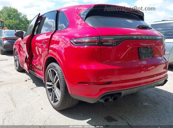 WP1AF2AY1PDA20309 2023 PORSCHE CAYENNE Red Tył lewy
