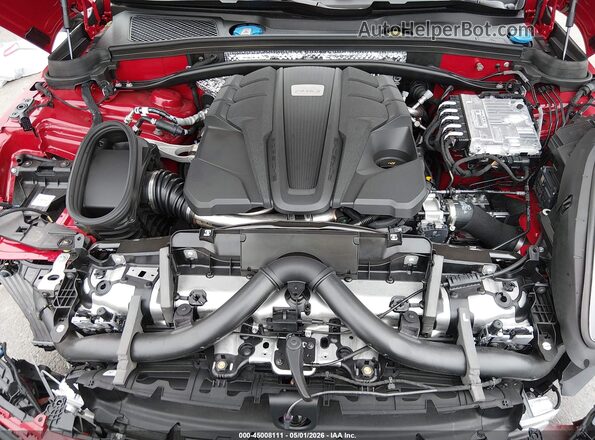 WP1AG2A50SLB41401 2025 PORSCHE MACAN Красный Вид сзади