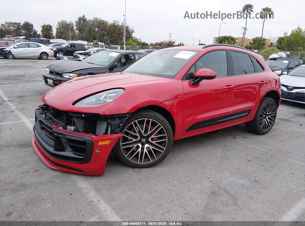 WP1AG2A50SLB41401 2025 PORSCHE MACAN Красный Передняя левая четверть
