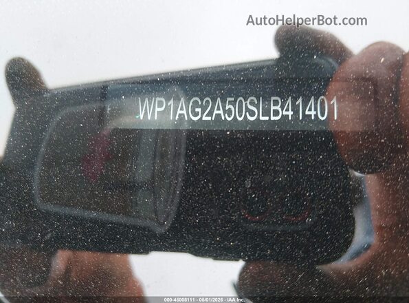 WP1AG2A50SLB41401 2025 PORSCHE MACAN Красный Вид подкапотного пространства