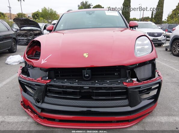WP1AG2A50SLB41401 2025 PORSCHE MACAN Красный Вид задней части салона