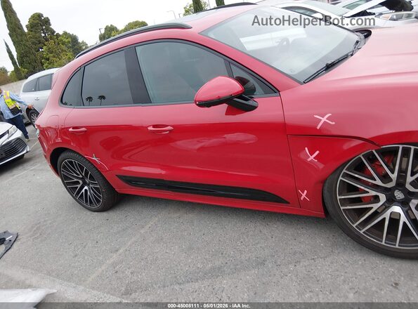 WP1AG2A50SLB41401 2025 PORSCHE MACAN Красный Панорамный вид салона 360°