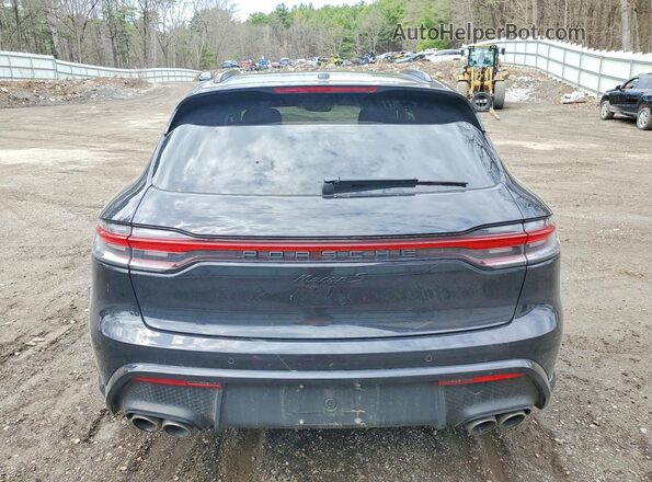 WP1AG2A50SLB41527 2025 PORSCHE MACAN Black უკანა ხედი