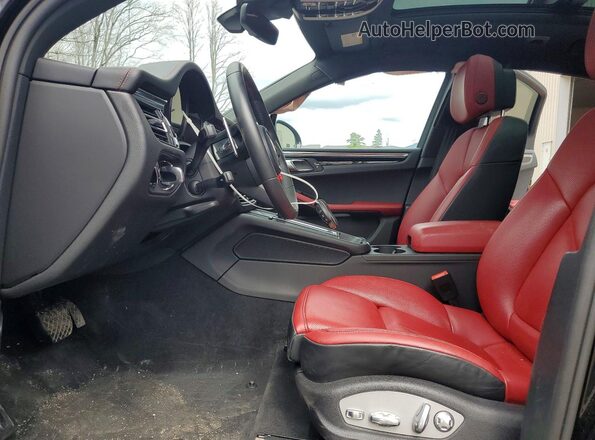 WP1AG2A50SLB41527 2025 PORSCHE MACAN Black წინა სალონის ხედი