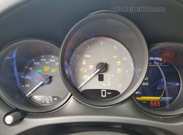 WP1AG2A50SLB41527 2025 PORSCHE MACAN Black ხელსაწყოთა პანელის ხედი