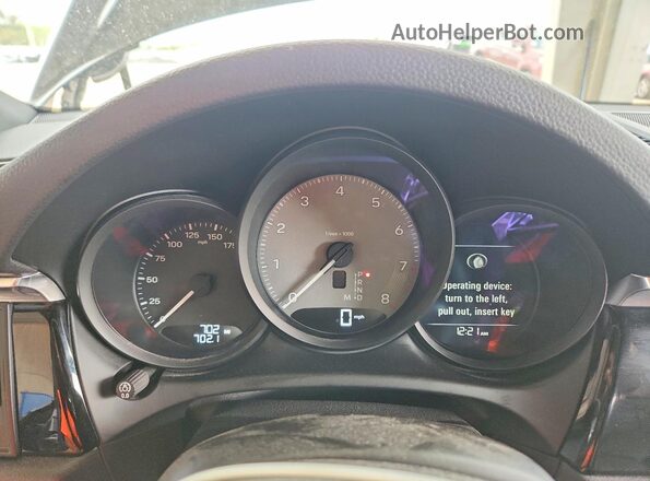 WP1AG2A55TLB40178 2026 PORSCHE MACAN Gray Вид щитка приладів