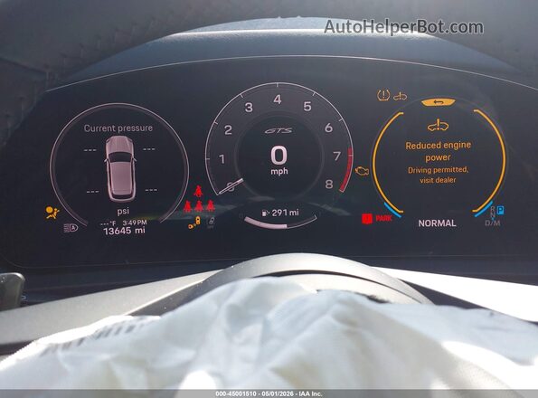 WP1AG2AY9SDA25862 2025 PORSCHE CAYENNE Серый Вид задних сидений