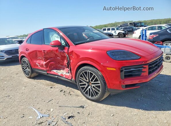 WP1BA2AY1TDA36894 2026 PORSCHE CAYENNE Red Przód prawy