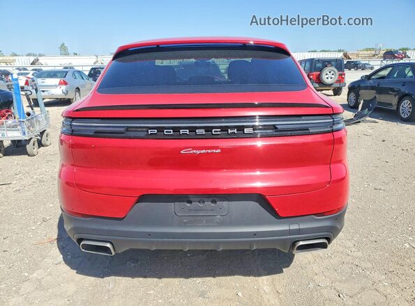 WP1BA2AY1TDA36894 2026 PORSCHE CAYENNE Red Widok z tyłu
