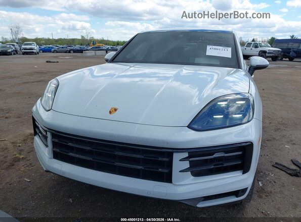 WP1BA2AY3RDA52667 2024 PORSCHE CAYENNE White Widok zestawu wskaźników