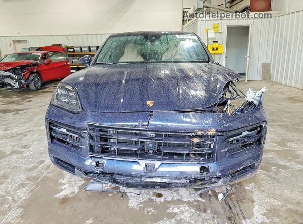 WP1BA2AY8RDA55578 2024 PORSCHE CAYENNE Blue წინა ხედი