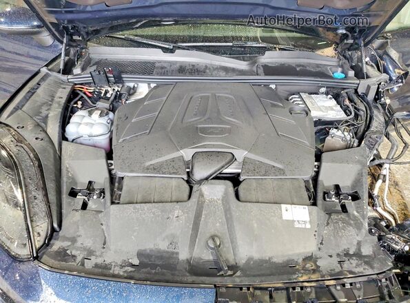 WP1BA2AY8RDA55578 2024 PORSCHE CAYENNE Blue უკანა სალონის ხედი