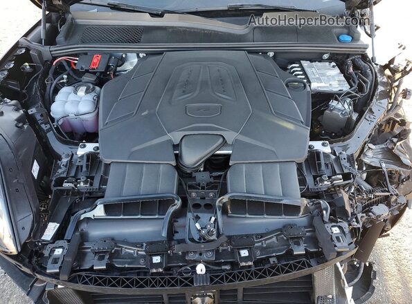 WP1BA2AYXSDA33247 2025 PORSCHE CAYENNE Black Vista del compartimento del motor
