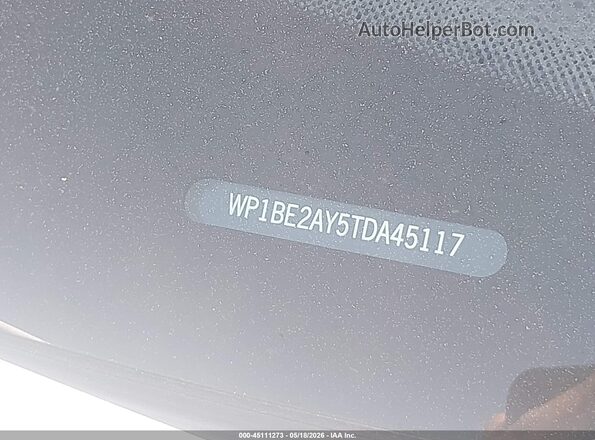 WP1BE2AY5TDA45117 2026 PORSCHE CAYENNE Белый 