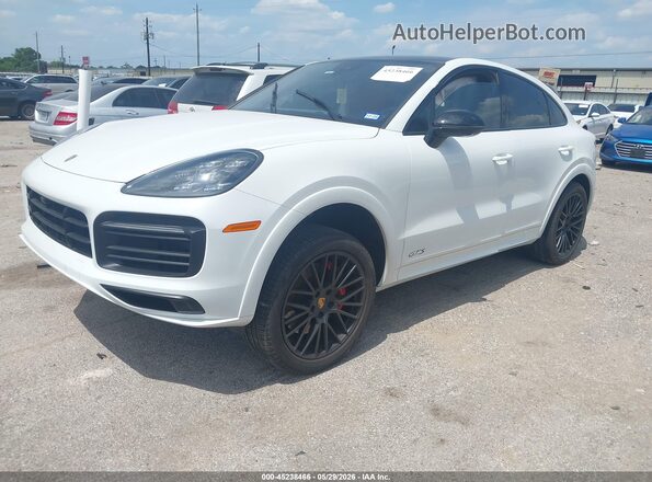 WP1BG2AY8PDA32362 2023 PORSCHE CAYENNE White წინა მარცხენა ხედი სამი მეოთხედიდან