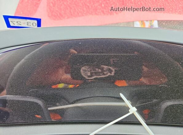 WP1BL2AY5SDA39872 2025 PORSCHE CAYENNE Красный Вид щитка приборов