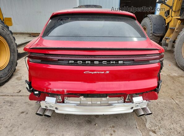 WP1BL2AY5SDA39872 2025 PORSCHE CAYENNE Красный Вид сзади
