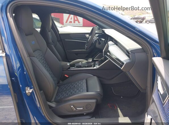 WUA1DBF29RN901609 2024 AUDI RS6 Blue Widok wnętrza z przodu