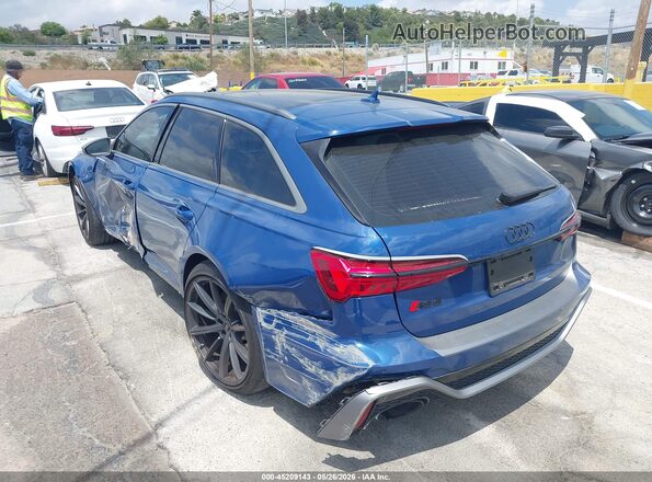WUA1DBF29RN901609 2024 AUDI RS6 Blue Tył lewy