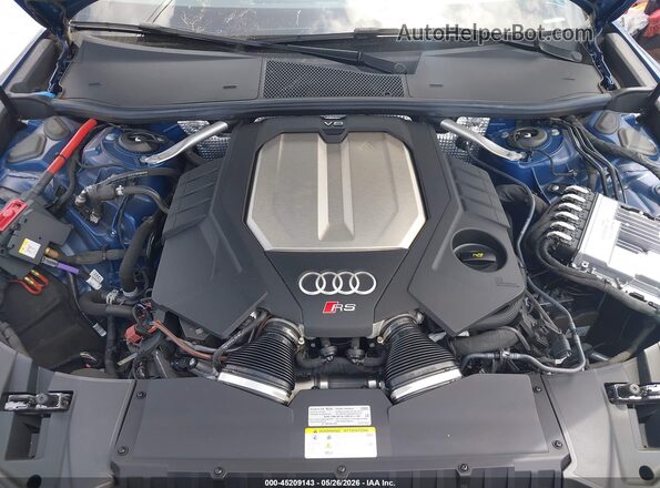 WUA1DBF29RN901609 2024 AUDI RS6 Blue Widok z tyłu