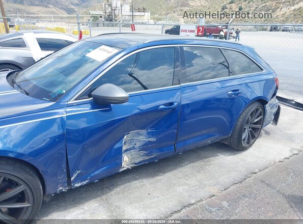 WUA1DBF29RN901609 2024 AUDI RS6 Blue Widok z przodu