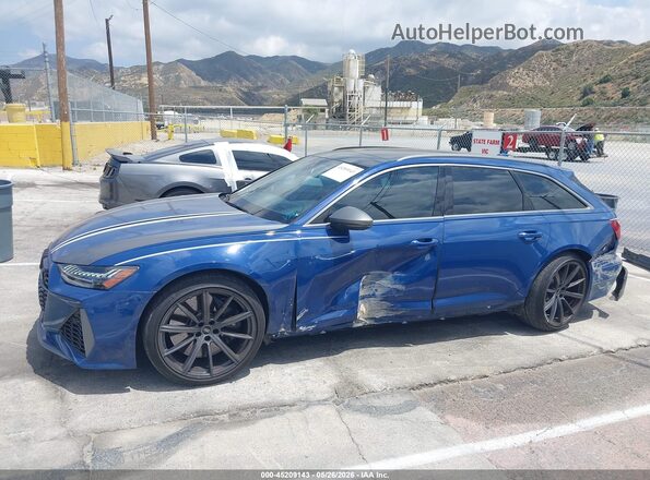 WUA1DBF29RN901609 2024 AUDI RS6 Blue 