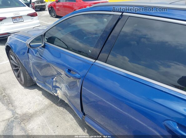 WUA1DBF29RN901609 2024 AUDI RS6 Blue 