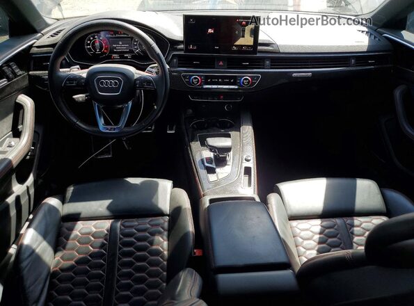 WUAAWCF5XMA904531 2021 AUDI RS5 Black წინა პანელის ხედი