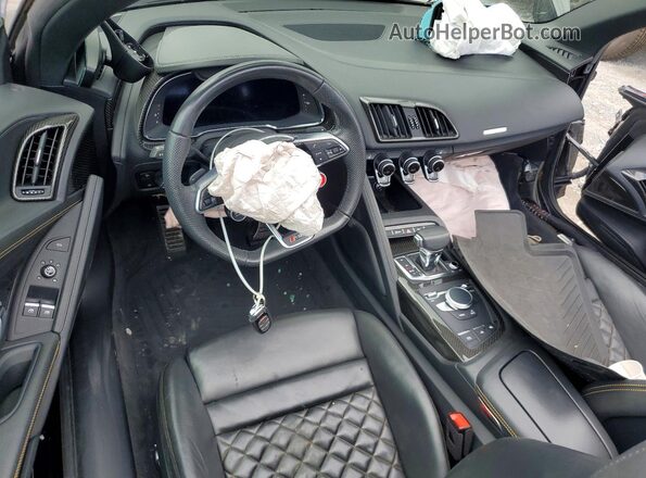 WUABACFX9M7901086 2021 AUDI R8 Black Vista del salpicadero