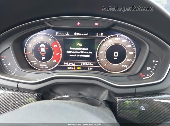 WUABWCF52KA902967 2019 AUDI RS5 Black Вид задніх сидінь