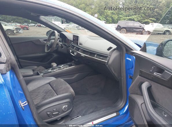 WUABWCF55KA904373 2019 AUDI RS5 Blue Widok wnętrza z przodu