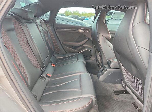 WUABWGFFXLA903351 2020 AUDI RS3 Black Rear seats view
