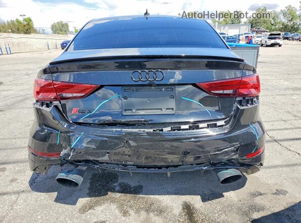 WUABWHFF8J1903609 2018 AUDI RS3 Black Widok z tyłu