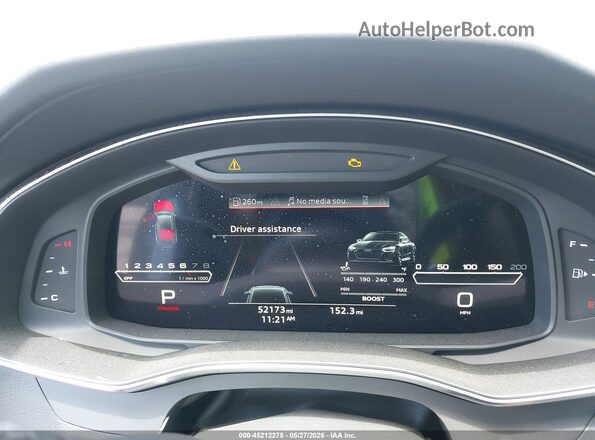 WUAPCBF23NN902486 2022 AUDI RS7 White Հետևի նստատեղերի տեսք