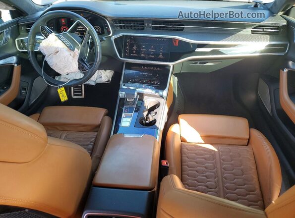 WUAPCBF29MN902894 2021 AUDI RS7 Black Vista del salpicadero