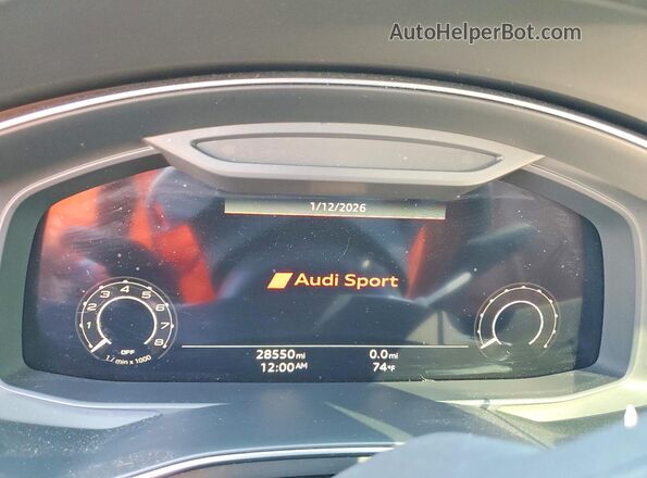 WUAPCBF29MN902894 2021 AUDI RS7 Black Vista del cuadro de instrumentos